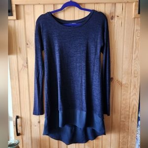 The Limited Tunic Sweater Size Small Navy Blue